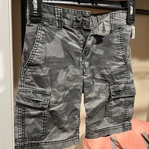 Levi's Kids Gray Camouflage Cargo Shorts